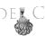 Pendentif Coquillage Camino Santiago en argent et filigrane