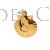 Concha con Apostol Santiago de Compostela oro 18k
Scallop shell pendant gold Apostle Saint James
Jakobsmuschel gold Saint Jakobs
Coquille Saint Jaques de Compostelle or