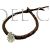 Leather bracelet scallop shell the way of Saint James camino