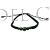 Pulsera bolas azabache