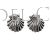 Pendientes concha Santiago
