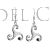 Pendientes triskel o trisquel celta plata