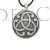 Celt knot pendant Colgante nudo celta plata