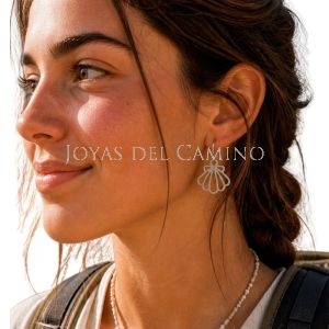 Pendientes concha buen camino