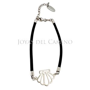 Pulsera Concha Buen Camino Cuero