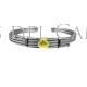 Camino gold 18 karats scallop shell bracelet