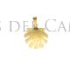 Scallop Shell Camino de Santiago pendant gold 18 karats