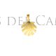 Coquille du Chemin de Saint Jacques pendant or
