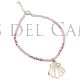 Pulsera Concha y Piedra Natural Buen Camino