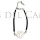 Pulsera Concha Buen Camino Cuero