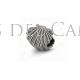 Charm dije compatible con Pandora concha de Santiago de Compostela plata
