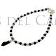Pulsera Figa de Azabache y Piedra Natural
