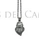 Corazón de Viana colgante prata