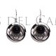 Pendientes Azabache plata Filigrana Artesania de Galicia