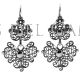 Pendientes de gallega plata filigrana Artesania de Galicia