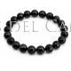 Pulsera elástica bolas 8 azabache 21 cm