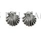 Pendientes concha Santiago