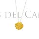 Colgante concha Santiago plata dorada Itinere