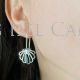 Scallop shell earrings Milky Way Camino de Santiago