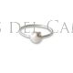 Anillo concha de Santiago plata
