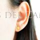 Pendientes Concha Santiago de Compostela oro