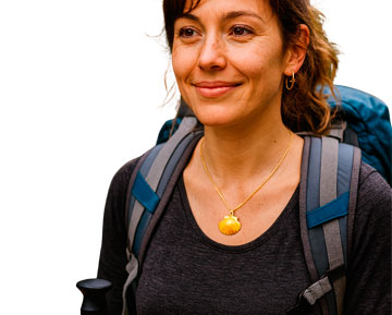 Peregrina Camino de Santiago