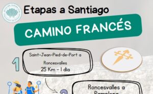 Infografia Etapas Camino Francés